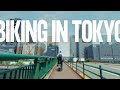 Cycling around Tokyo while listening to hip-hop