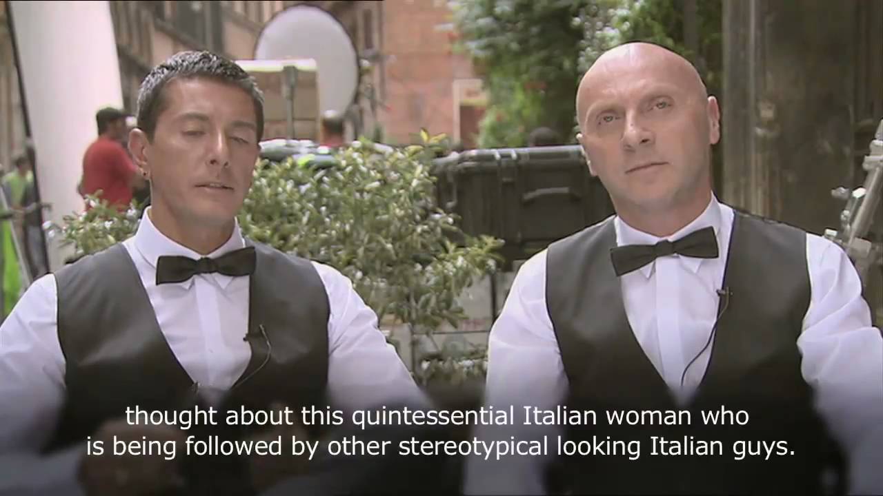 Domenico Dolce and Stefano Gabbana talk about Martini Gold