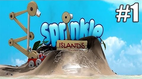 Sprinkle Islands Gameplay Walkthrough Part 1 HD - Tropical Island [Level 1-6]