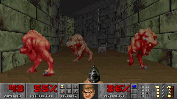 Doom E2M1 Pacifist in 39s by Adam Williamson