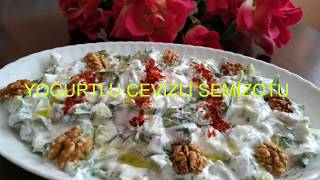 Yoğurtlu Cevi̇zli̇ Semi̇zotusadece Aysenin Marifetli Elleriii