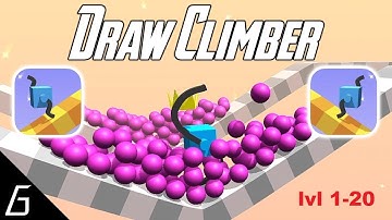 draw climber (lvl 1 - 20) gameplay walkthrough
