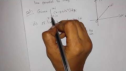 line integral | complex analysis