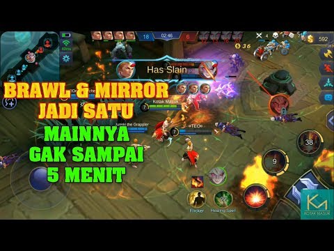 Bermain Mode Mirror&Brawl Itu Pertempuran Paling Cepat | Mobile Legends Update  @KotakMasuk