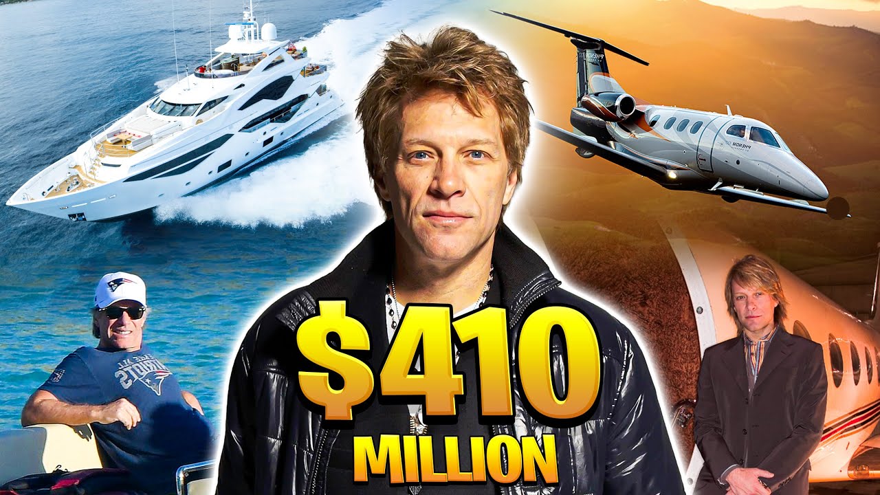 ⁣Jon Bon Jovi's Lifestyle 2023 | Net Worth, Car Collection, Mansion, Private Jet...