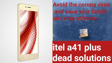 itel a41 plus dead problem solution 100% tested