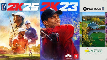 PGA TOUR 2K25 vs PGA TOUR 2K23 vs EA SPORTS PGA TOUR – Side-by-Side Comparison!