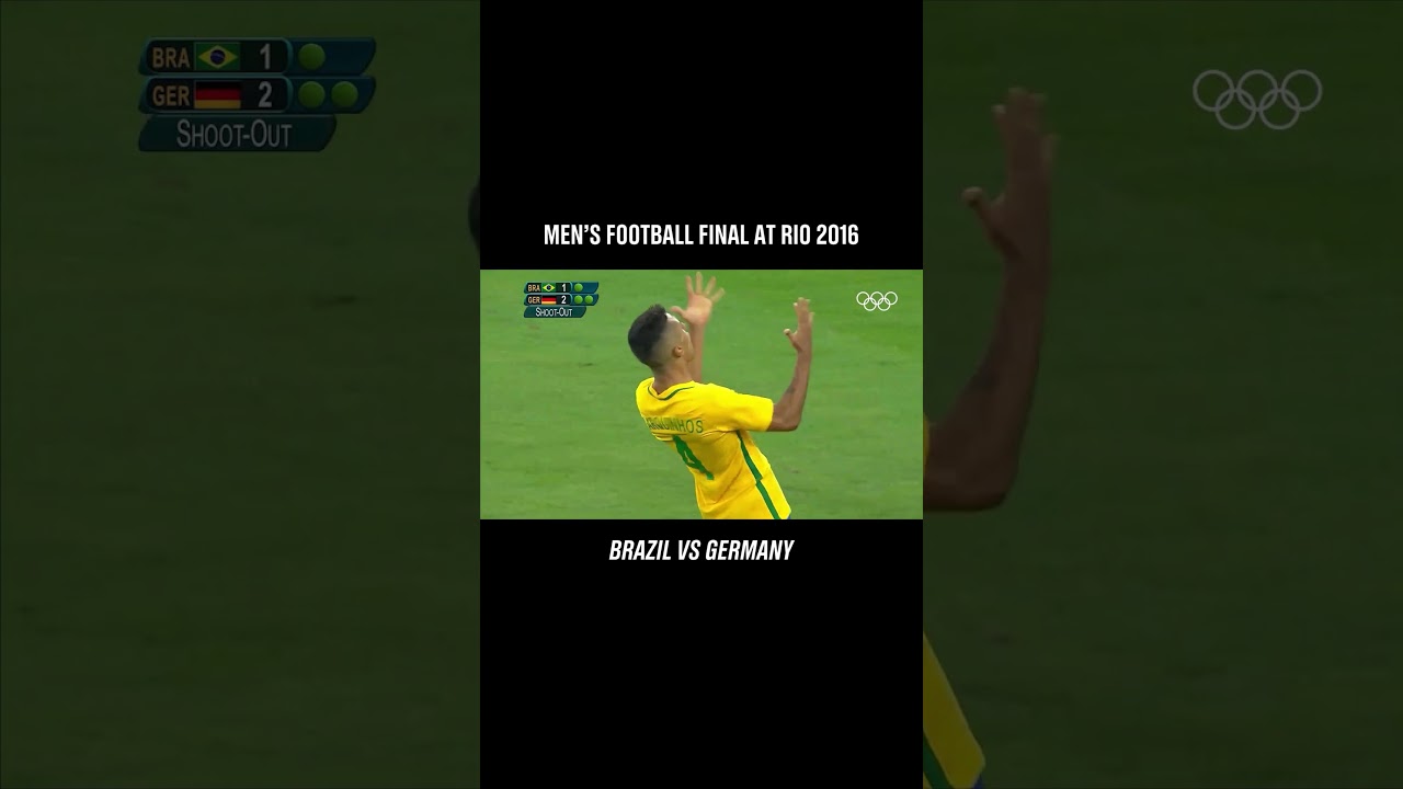 Victory on home soil.๐ฅBrazil beat Germany in an intense penalty shootout at #Rio2016. ๐ง๐ท