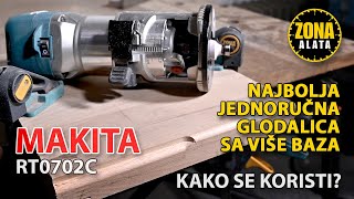 Makita RT0702C How to use Router - Laminate Trimer