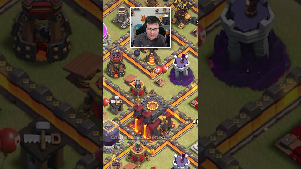 La MEJOR BASE para TH10 en Clash Of Clans! #shorts #clashofclans #th10 #alvaro845