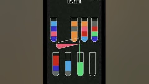 Water Sort Puzzle Levels 11, 12, 13, 14, 15, 16, 17, 18, 19, 20 - Walkthrough #Mobile #Game #Play