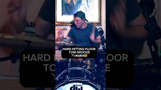 Hard Hitting Floor Tom Groove for your Jams . Here it is…⚔️UNLOCKED🔐 #drumming #drums #shorts