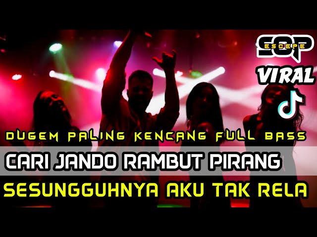 REMIX YANG LAGI VIRAL DJ JANDO RAMBUT PIRANG X SESUNGGUHNYA AKU TAK RELA TERBARU class=