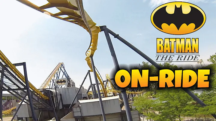 Batman The Ride On-ride Front Seat (HD POV) Six Flags Great Adventure