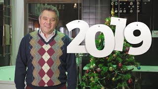 Новогоднее поздравление. Самые неудачные дубли 2018 года! Как мы снимаем видео