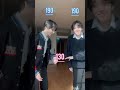 みんなはどのくらい？　#双子 #shorts #外国人 #兄弟