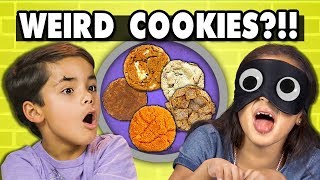 GUESS THAT WEIRD COOKIE CHALLENGE! | Kids Vs. Food