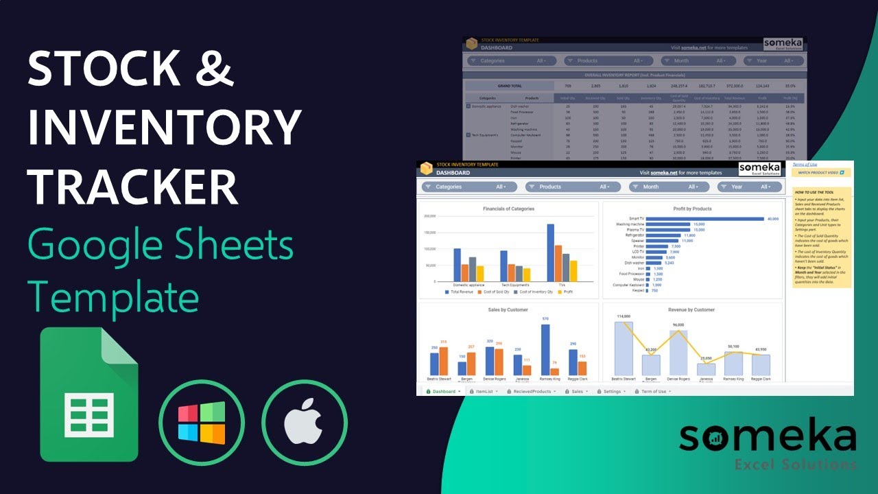 Stock Inventory Google Sheets Template In And Out Stock Tool YouTube Stock Inventory Google Sheets Template In And Out Stock Tool YouTube