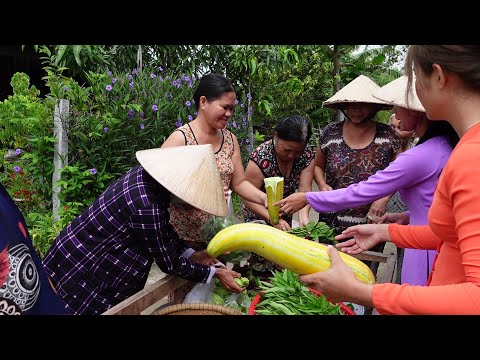 Video Nước Lũ Tràn Bờ Ngập Hết Rau Củ Trồng Mấy Mẹ Con Thu... - youtube