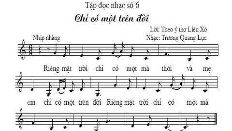 Âm nhạc 8 - Tiết 23 Tập đọc nhạc số 6 + Ôn bài Nổi trống lên các bạn ơi bạn ơi !