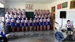 Untuk Indonesia - Anak-anak Korea Utara menyanyikan lagu Tanah Airku  - Durasi: 2:10. 