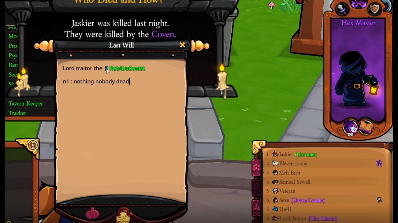 Town of Salem 2: New fake claims for coven members 