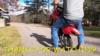 2022 Honda CRF50F Haulin' 140!... by POPUP'S PLAYGROUND 870 views 1 year ago 1 minute, 23 seconds