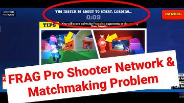 FRAG Pro Shooter Network & Matchmaking Problem Solve