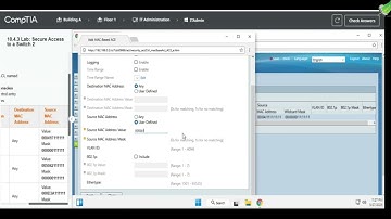 Network+ 10 4 3 Lab Secure Access to a Switch 2 TestOut