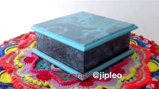 Como decorar una caja mdf para las servilletas (servilletero)Jipleo