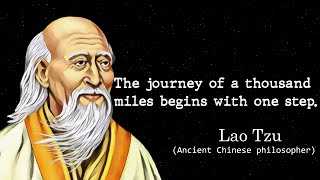 Top 25 Lao Tzu LIFE CHANGING Quotes (Taoism) - Inspirational Quotes