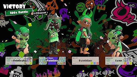 All 100x Battles | Splatoween Splatoon 3 | Zombie vs Skeleton vs Ghost Rerun