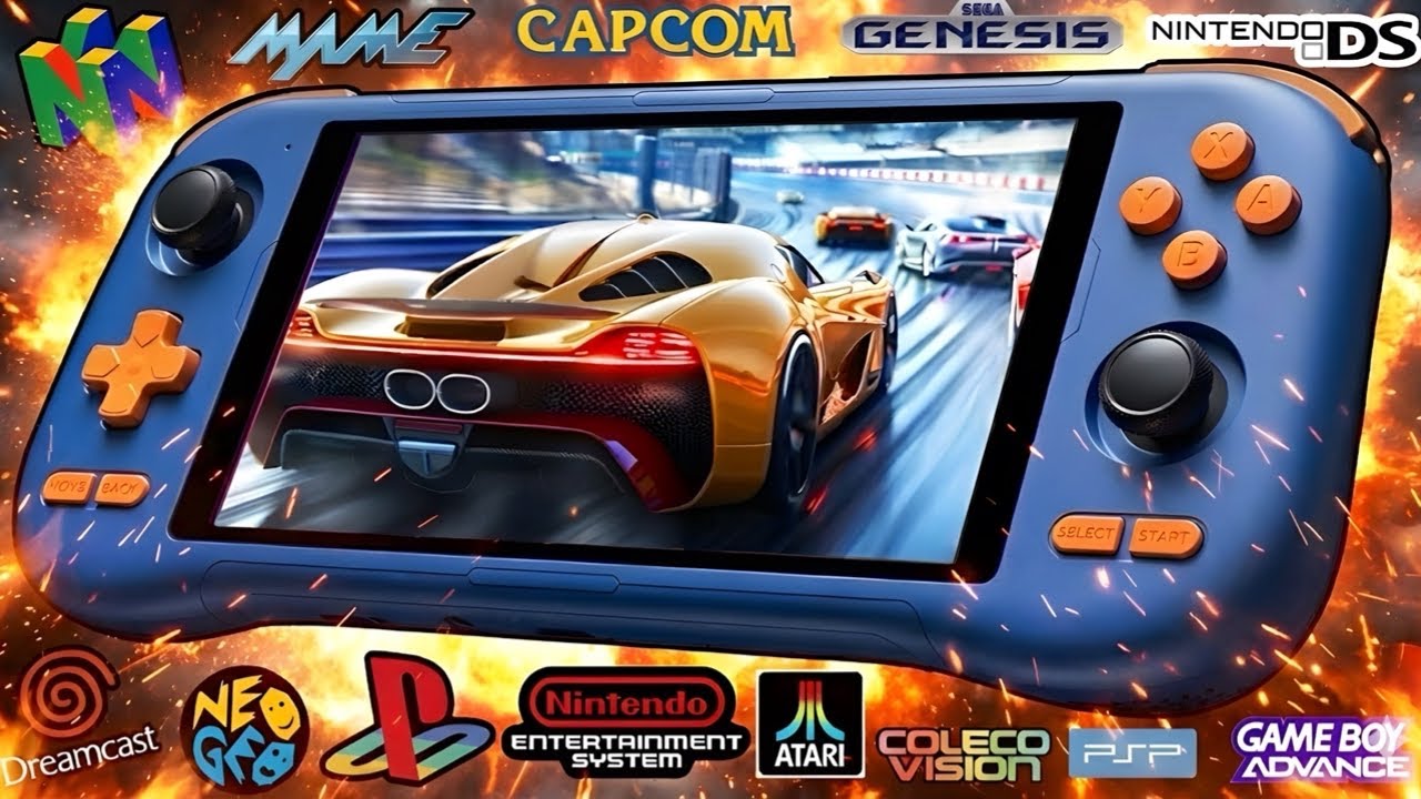 Стоит ли покупать портативную игровую консоль Kinhank K56 Plug & Play с более чем 27 000 игр?