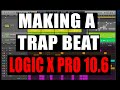 Making a Trap beat in 10 minutes | Logic Pro X 10.6