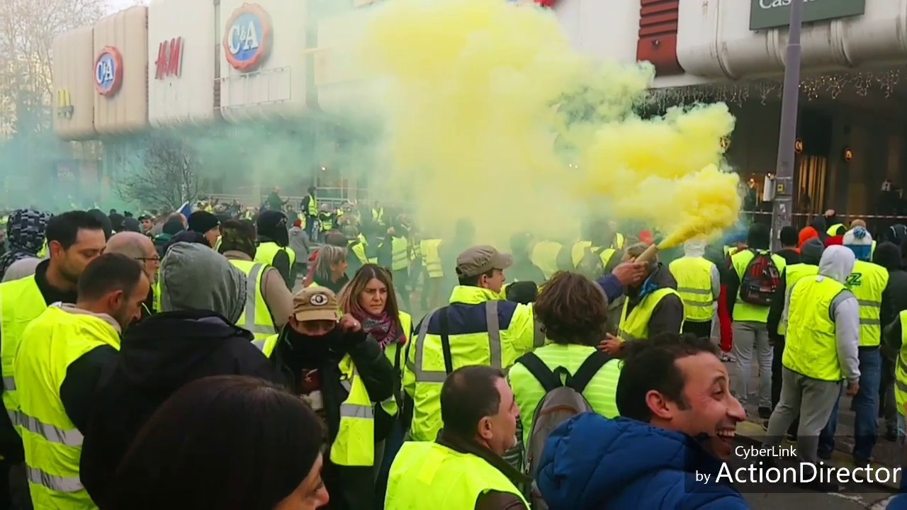 Saint étienne Gilets Jaunes Centre Deux Youtube