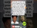 13‑Year‑Old Joshua Suddith Breaks MLK’s Morehouse Acceptance Record #shorts