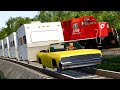 Caravan Train Crashes 3 | BeamNG.drive