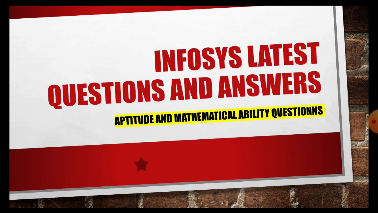 infosys-exam-recently-asked-aptitude-questions-with-answers-infosys-2021-must-watch-this