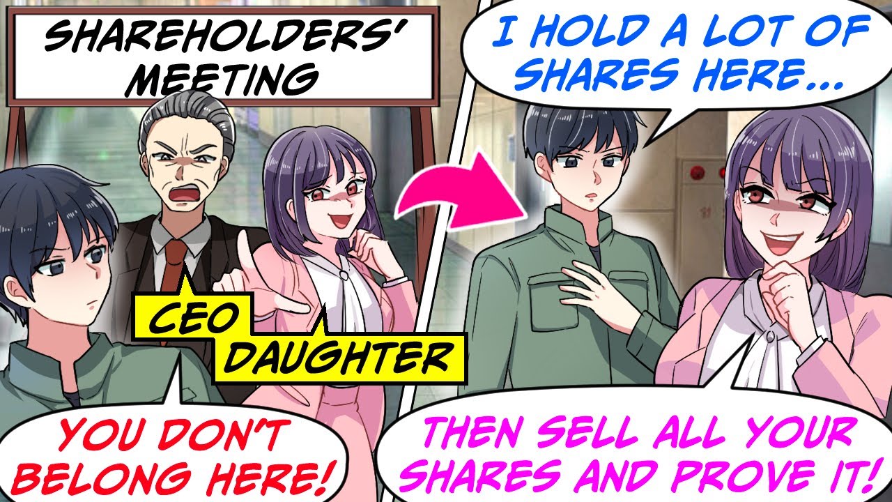 I Went to the Shareholders' Meeting in My Work Gear & Ran Into My Rich Classmate![RomCom Manga Dub]