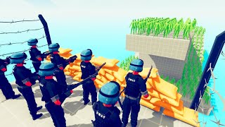 SWAT vs Zombie 100 Units - Totally Accurate Battle Simulator TABS screenshot 2