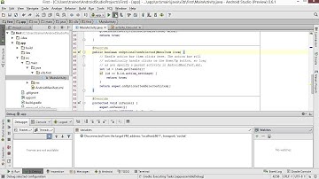 Android Studio Tutorial: Unterbrechungspunkte und Variablen |video2brain.com