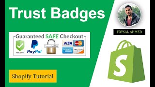 How to Add Trust Badges on Shopify in 2024 ✅ Shopify Tutorial For Beginners screenshot 1