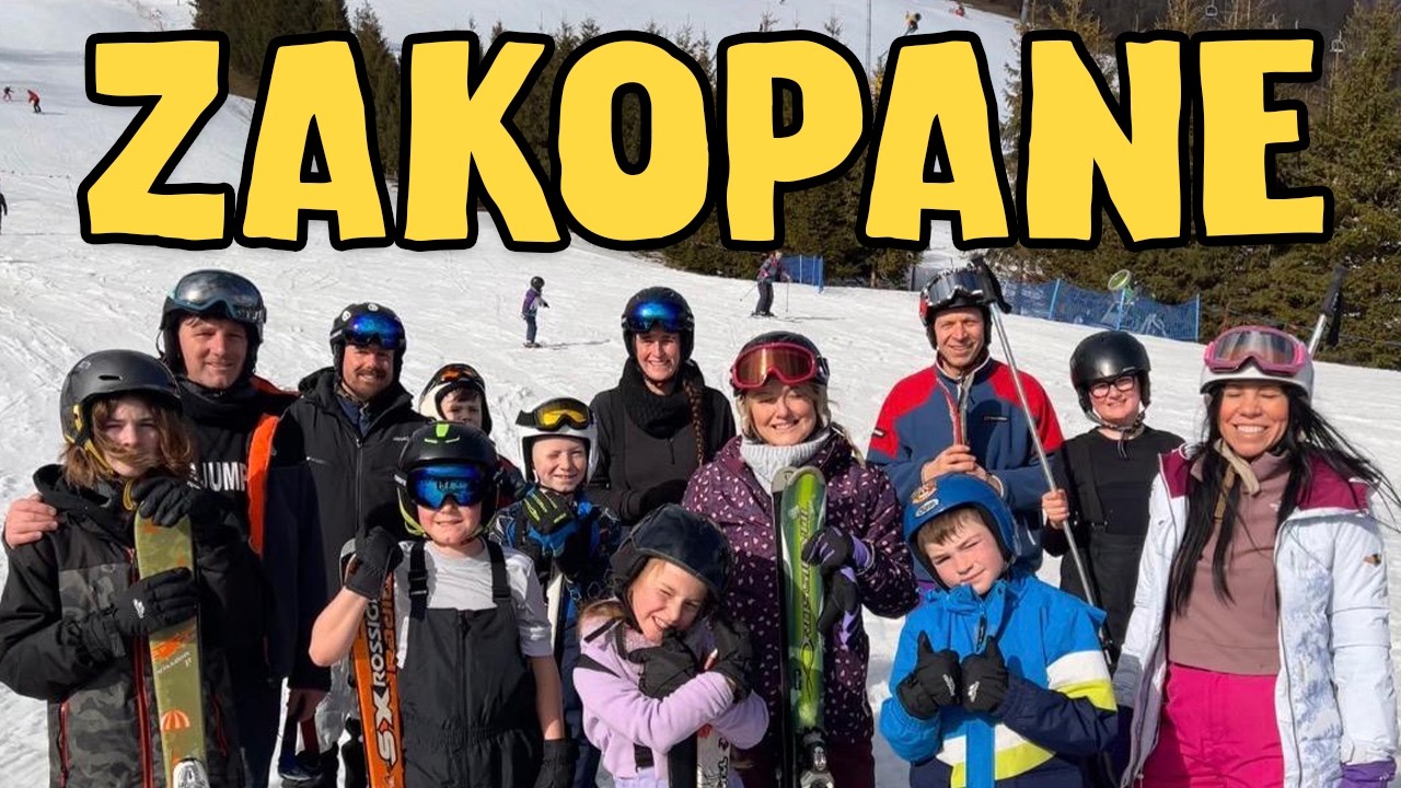 VLOG 048 - Family Ski Trip to Zakopane | Krakow Castle, Salt Mines & Polish Adventures