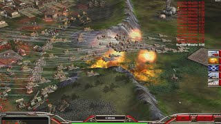 " We will defend this airspace " CHINA Nuke - 1 v 7 HARD - Command & Conquer Generals Zero Hour