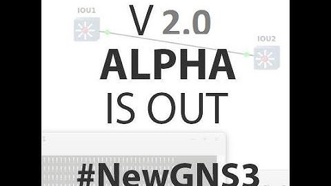 New GNS3-ER-1.0-alpha2-all-in-one - Windows 7 Install - tutorial