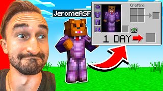 Minecraft, BUT Your Inventory SHRINKS...