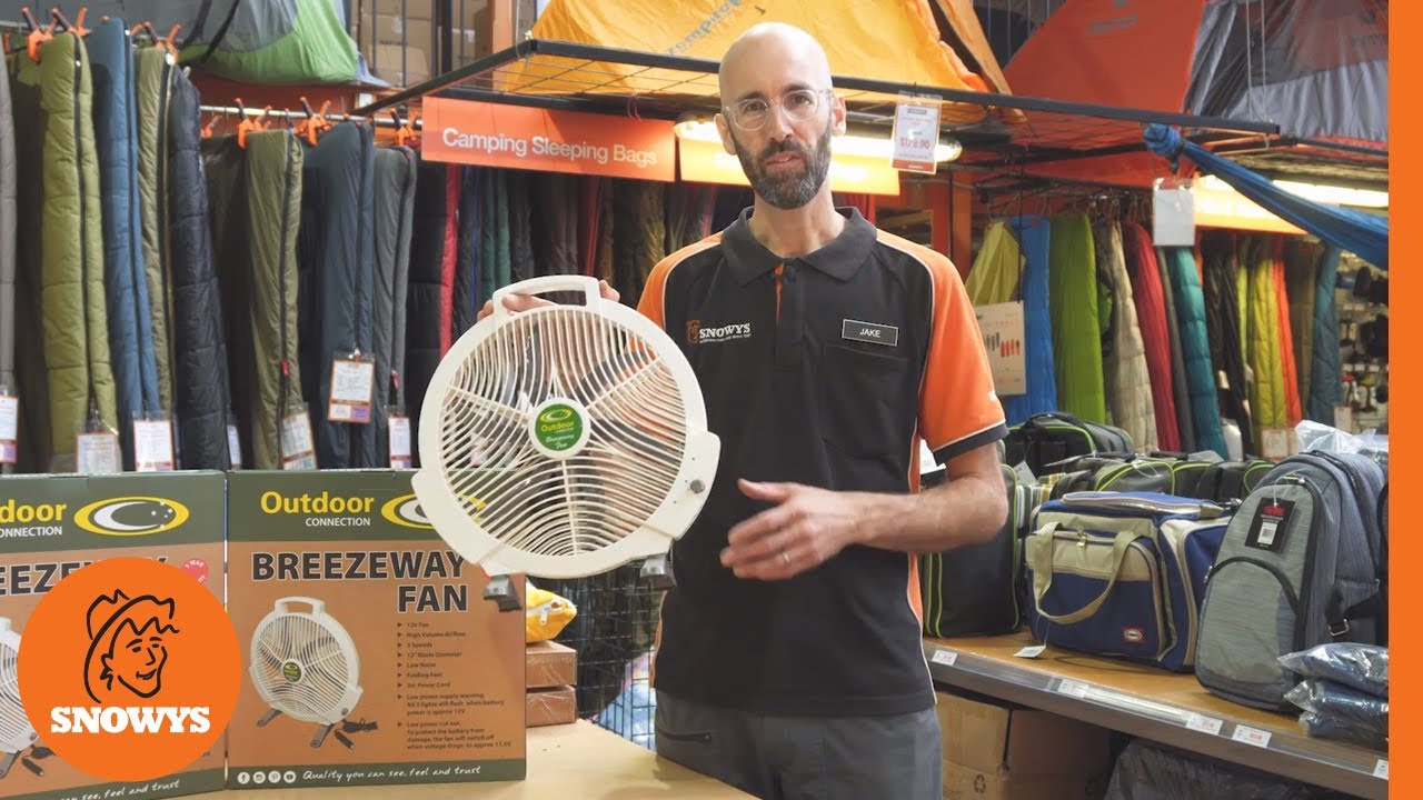 Outdoor Connection 12V Breezeway Camping Fan - Why it's so handy 