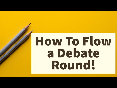How To Flow (LD, PF, & Policy Debate) - By Triumph Debate