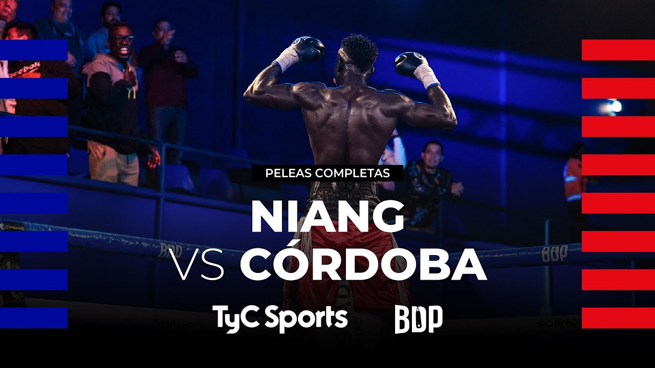Touba Niang vs. Axel Córdoba - Boxeo de Primera - TyC Sports