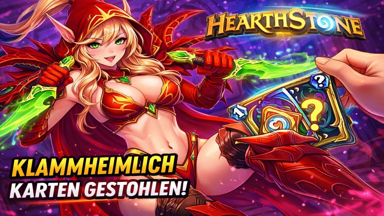 I Stole Their Hand… Then Beat Them With It 😈  Hearthstone Rogue Valeera